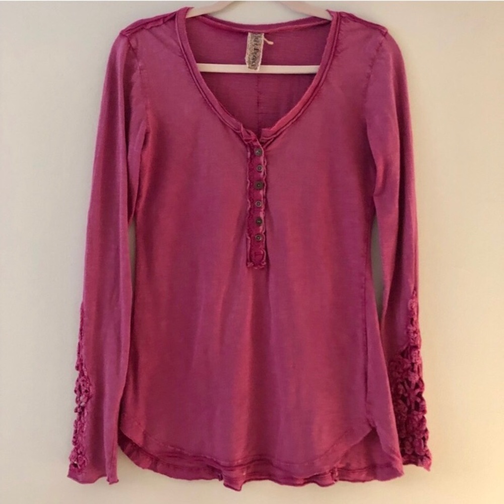 Free People long sleeve tee.